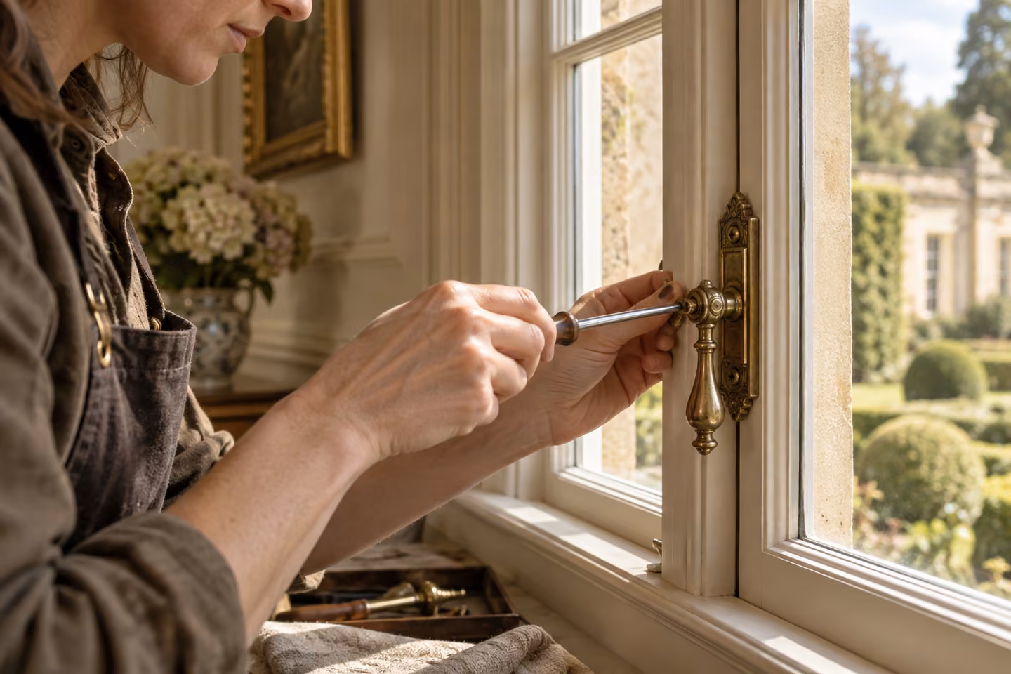 Understand what can be repaired, adjusted or carefully restored before replacing it.